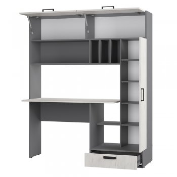 Стол компьютерный Техно графит/крафт  (БТС) в Реж - rezh.mebel-e96.ru