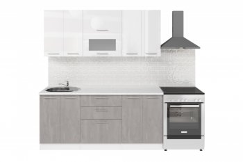 Кухонный гарнитур Терция макси 2 1800 мм (Герда) в Реж - rezh.mebel-e96.ru