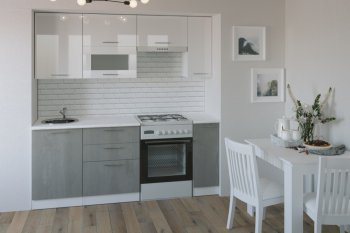 Кухонный гарнитур Терция ультра 2000 мм (Герда) в Реж - rezh.mebel-e96.ru