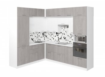 Кухонный гарнитур Терция гранд прайм 2100х2700 мм (Герда) в Реж - rezh.mebel-e96.ru