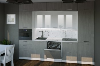 Кухонный гарнитур Терция экстра 5 3000 мм (Герда) в Реж - rezh.mebel-e96.ru