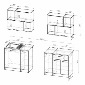 Кухонный гарнитур Томилла макси 5 1800 мм (Герда) в Реж - rezh.mebel-e96.ru