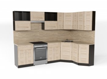 Кухонный гарнитур Томилла оптима 5 2700х1600 мм (Герда) в Реж - rezh.mebel-e96.ru