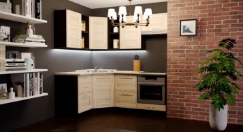 Кухонный гарнитур Томилла оптима 4 1400х2000 мм (Герда) в Реж - rezh.mebel-e96.ru