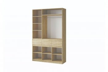 Шкаф 1500 мм Турин ЛДСП крафт серый/кашемир (ВВР) в Реж - rezh.mebel-e96.ru