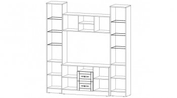 Стенка Виктория ЦС (Лин) в Реж - rezh.mebel-e96.ru