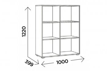 Стеллаж Виллитус М3 (Комфорт) в Реж - rezh.mebel-e96.ru