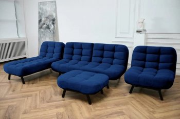 Диван Абри Синий в Реж - rezh.mebel-e96.ru
