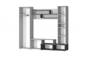 Стенка Юна анкор/графит (Зарон) в Реж - rezh.mebel-e96.ru